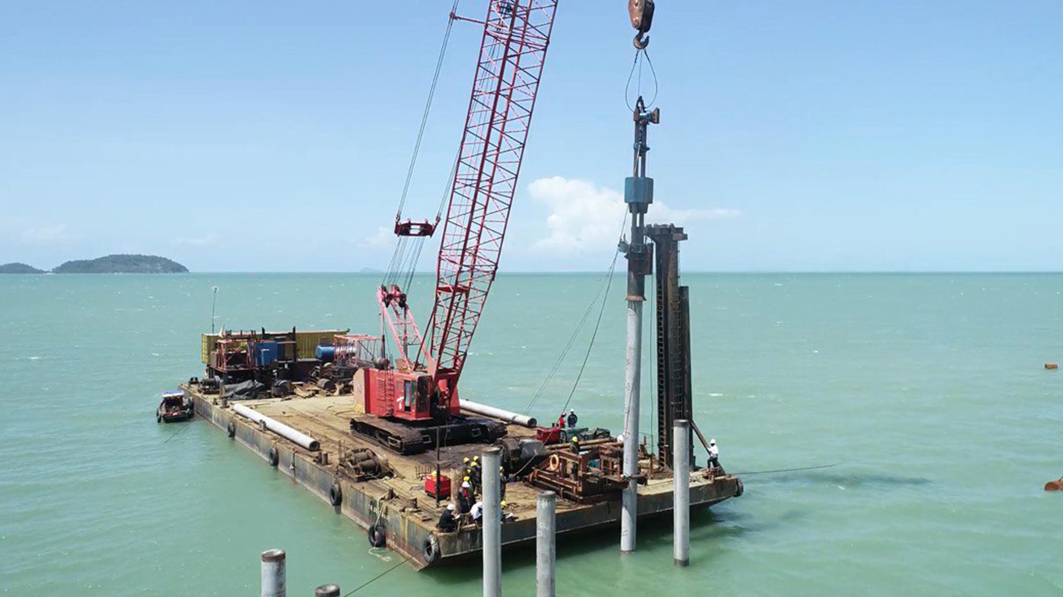 Marine Structure and Jetty Construction