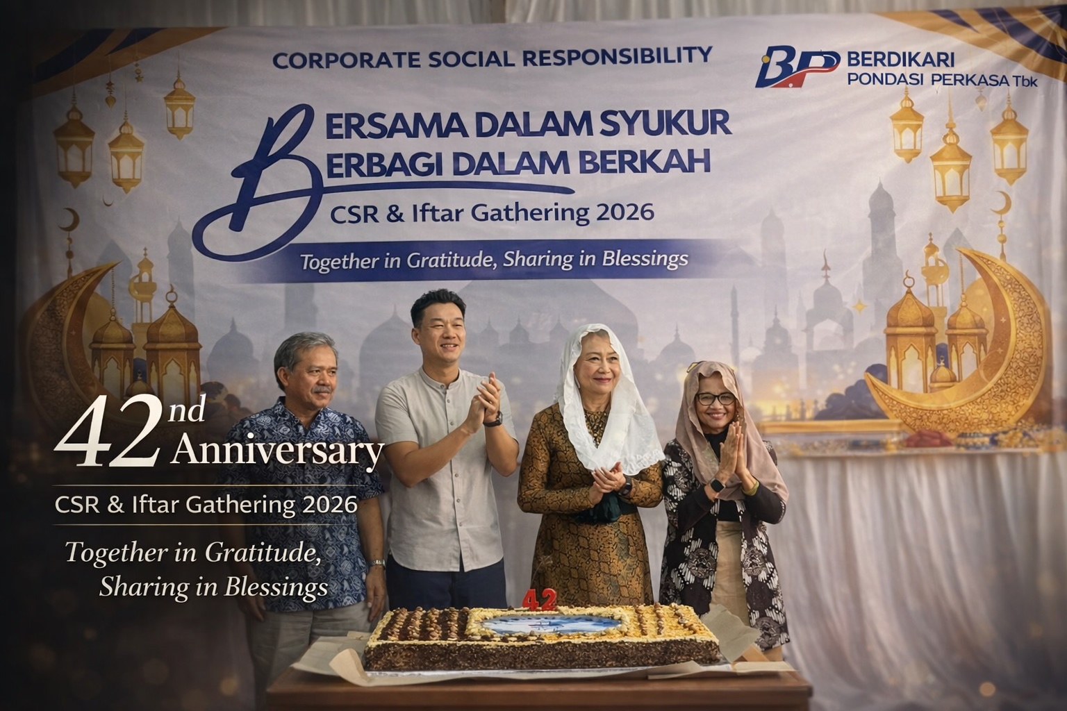 Together in Gratitude, Sharing in Blessings – 42 Years of STRONG Progress